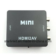 Mini Composite AV Cvbs 3RCA to HDMI Video Converter 1080P